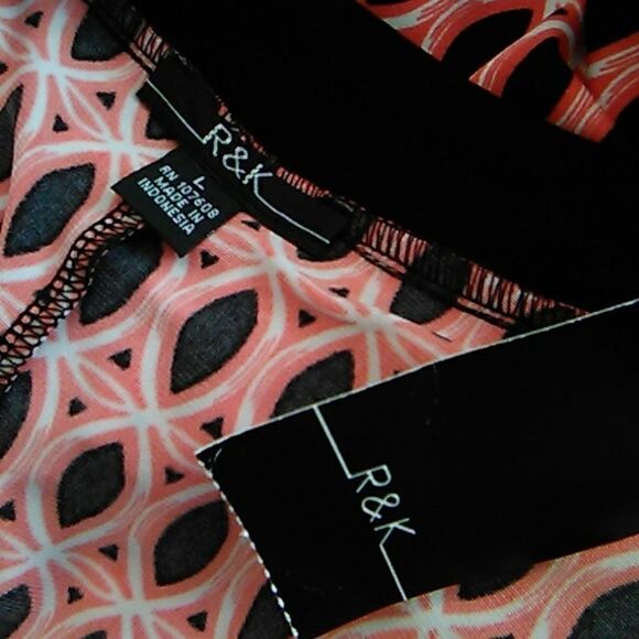 NWT R & K Knit Shift Dress - Picture 9 of 11